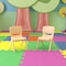 Flash Furniture Natural Plastic Stackable School Chair with 10.5" Seat Height, PK2 2-YU-YCX-003-NAT-GG - alternate 1